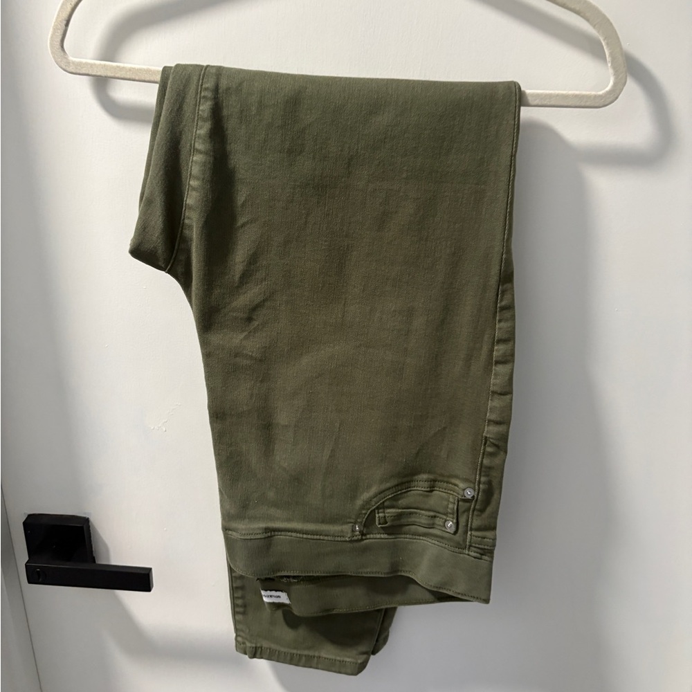 Amazon Essentials Women's Skinny Jeans in Forest Green - Picture 3 of 4